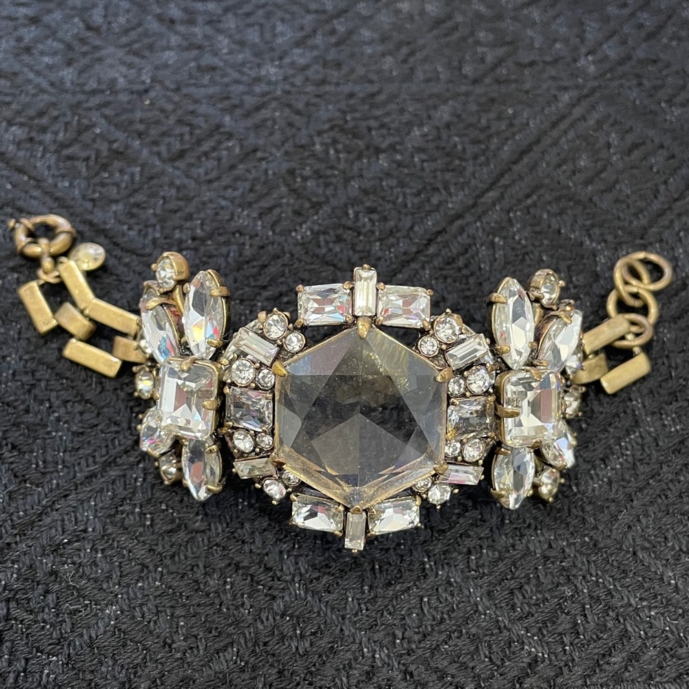 J. Crew Crystal Compilation Bracelet - image 2